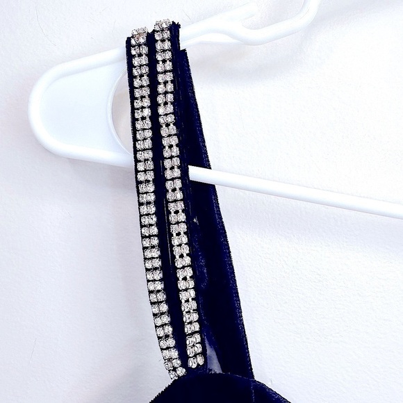 AKIRA Black Bodysuit with Silver Straps - Picture 5 of 16